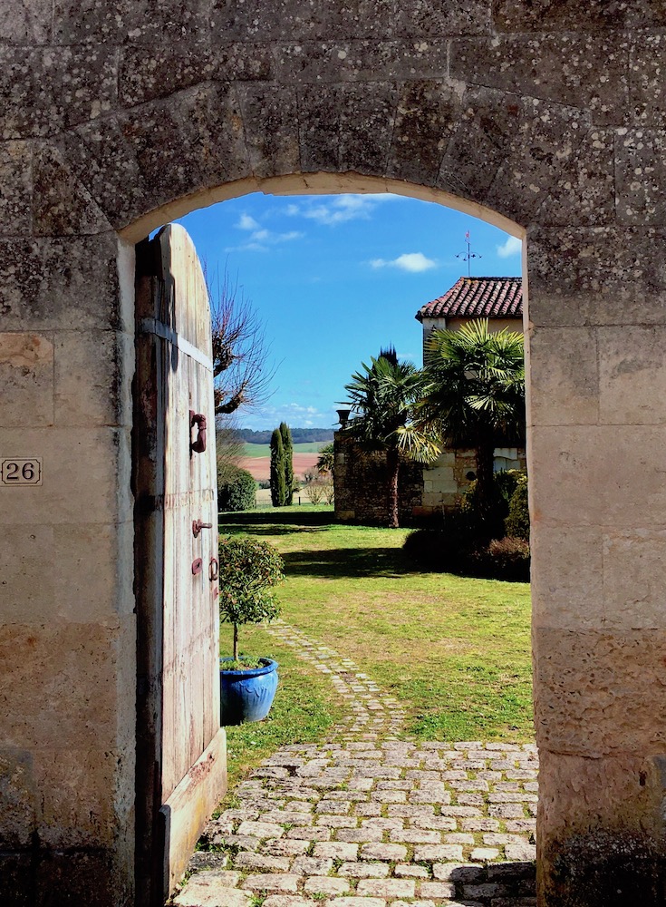 porche grande maison